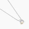 Collier Or Jaune Argent Blanc Oxyde De Zirconium|Marc Orian Clearance