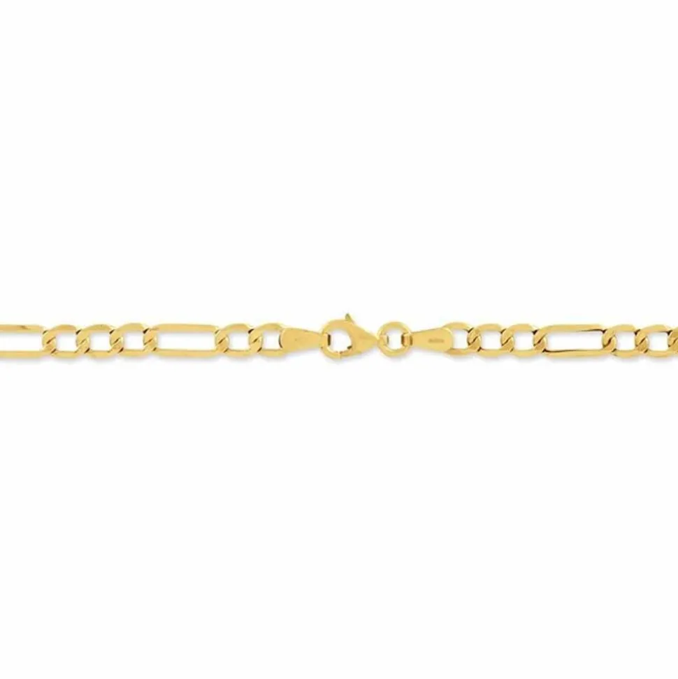 Collier Or Jaune Cameo Maille Alternée 1/3