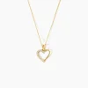 Collier Or Jaune Chantelle Oxydes De Zirconium