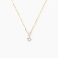 Collier Or Jaune Emilee Oxyde De Zirconium|Marc Orian