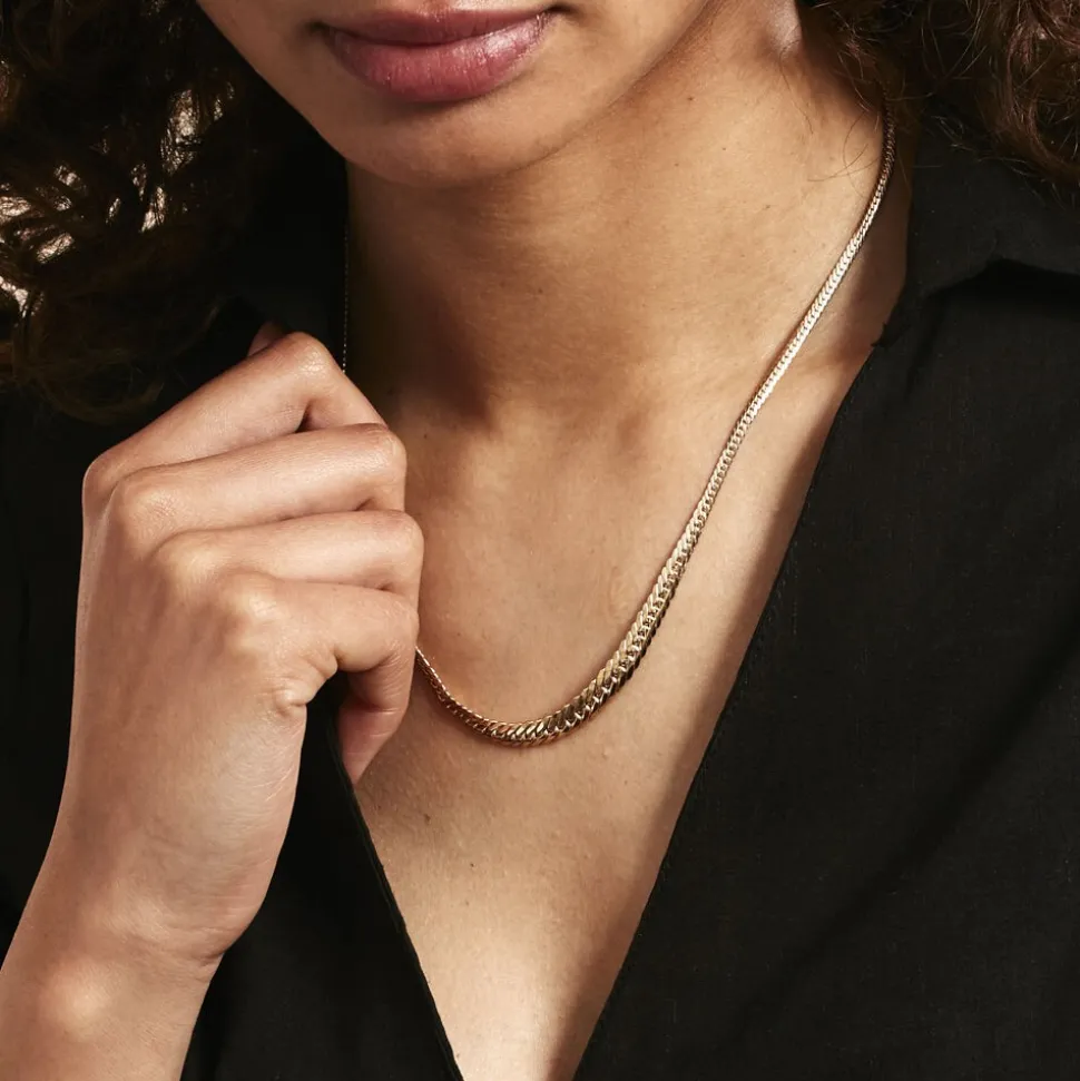 Collier Or Jaune Izel Maille Anglaise