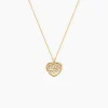 Collier Or Jaune Shantelle Oxyde De Zirconium