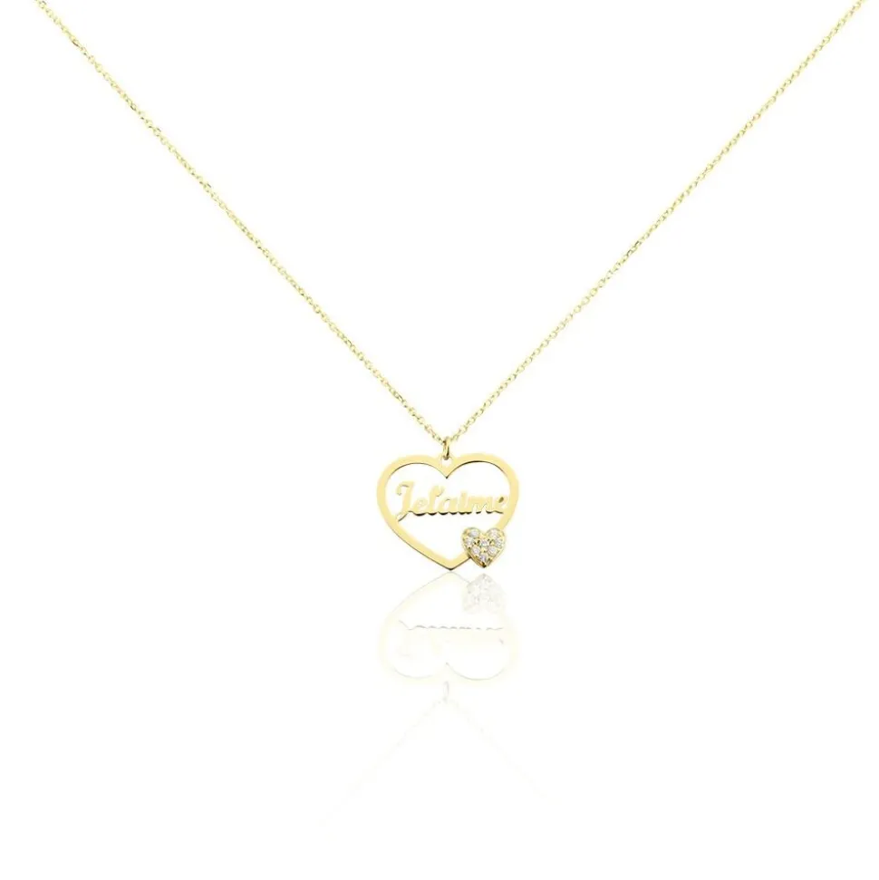 Collier Or Jaune Veridiane Oxyde