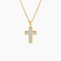 Collier Phebus Him Acier Doré