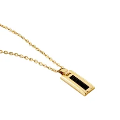 Collier Acier Jaune|PHEBUS HIM Hot