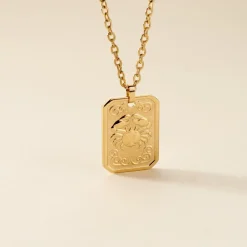 Collier Acier Jaune|PHEBUS HIM