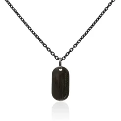 Collier Casual Acier Noir|PHEBUS HIM New