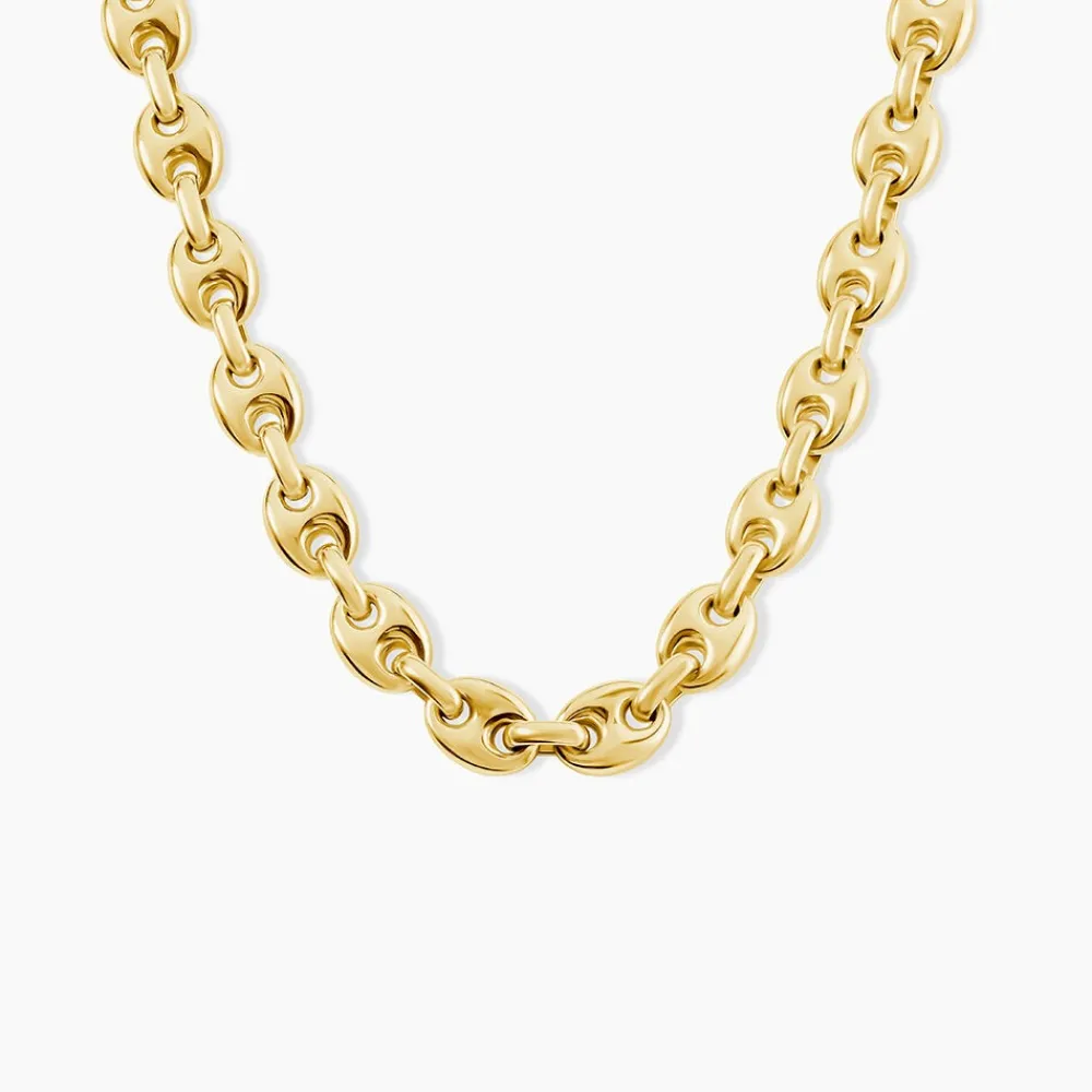 Collier Classique Acier Jaune|PHEBUS HIM Outlet