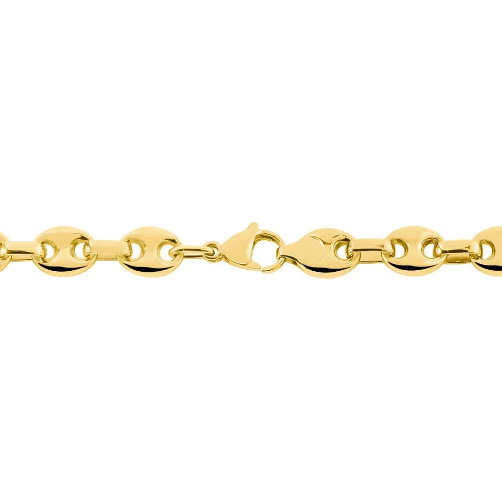 Collier Classique Acier Jaune|PHEBUS HIM Outlet