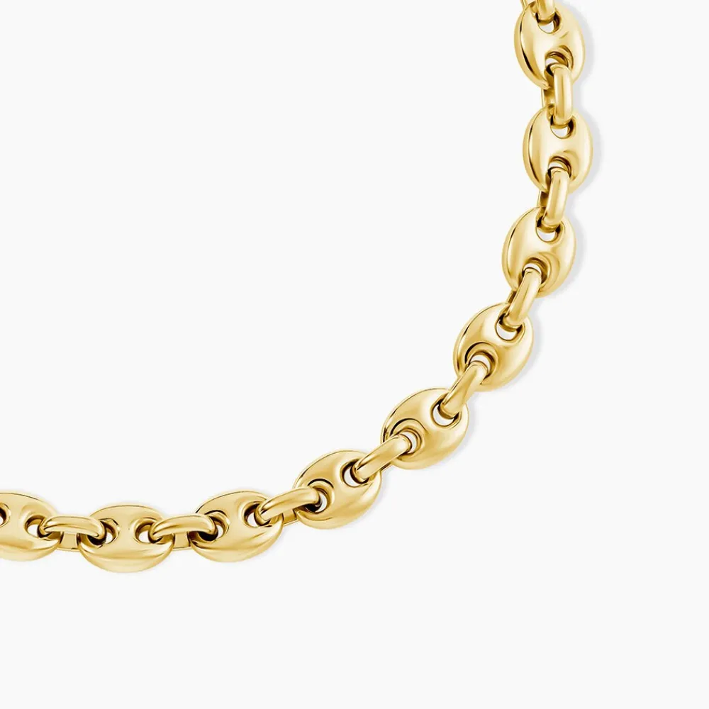 Collier Classique Acier Jaune|PHEBUS HIM Outlet