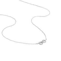 Collier Phenicia Argent Blanc Oxyde De Zirconium|Marc Orian Clearance