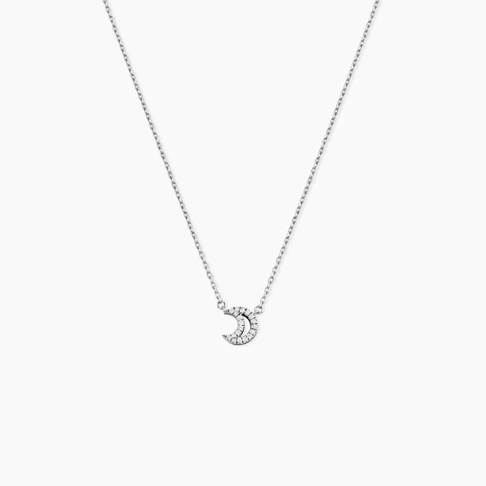 Collier Philine Argent Blanc Oxyde De Zirconium