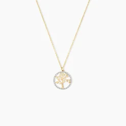 Collier Philokrates Or Jaune Diamant