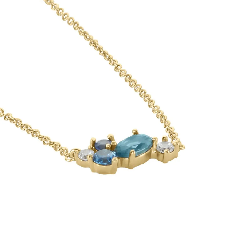 Collier Plaqué Or Era Pierre De Synthèse|Marc Orian Clearance