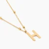 Collier Plaqué Or Jaune Lettra|Marc Orian Best