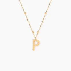 Collier Plaqué Or Jaune Lettra|Marc Orian Hot