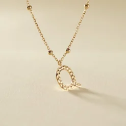 Collier Plaqué Or Jaune Lettra|Marc Orian Sale