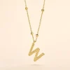 Collier Plaqué Or Jaune Lettra|Marc Orian Sale