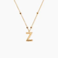 Collier Plaqué Or Jaune Lettra|Marc Orian Best