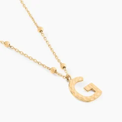 Collier Plaqué Or Jaune Lettra|Marc Orian Outlet