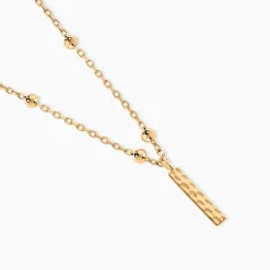 Collier Plaqué Or Jaune Lettra|Marc Orian Discount