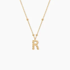 Collier Plaqué Or Jaune Lettra|Marc Orian Hot