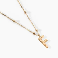 Collier Plaqué Or Jaune Lettra|Marc Orian Sale