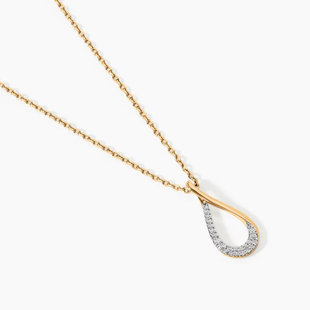 Collier Plaqué Or Joost Oxydes De Zirconium|Marc Orian Hot