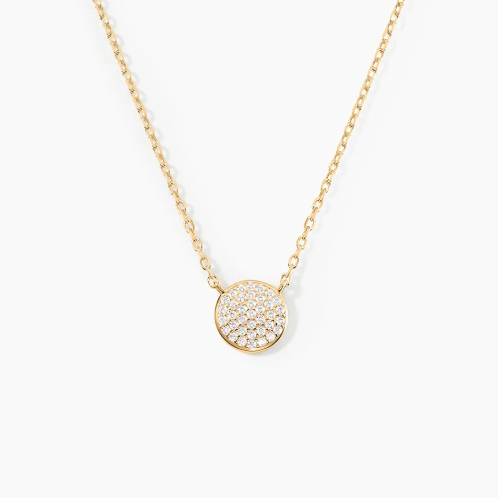 Collier Plaqué Or Larraso Oxydes De Zirconium|Marc Orian Hot