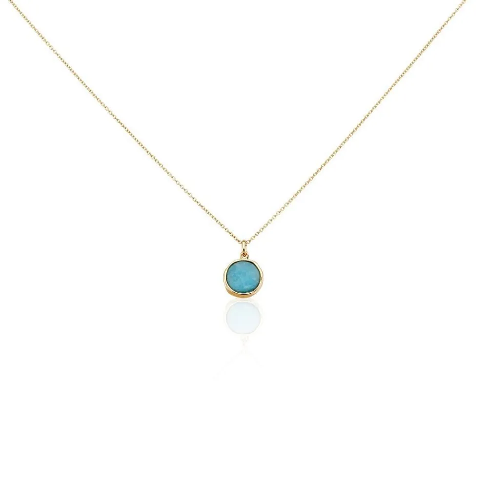 Collier Plaqué Or Neassa Amazonite|Marc Orian New