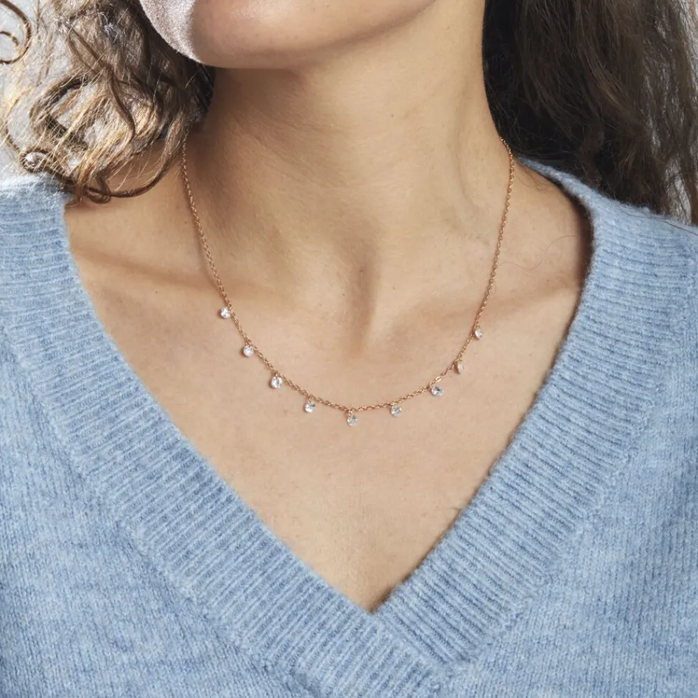 Collier Plaqué Or Oxydes De Zirconium|Marc Orian Online