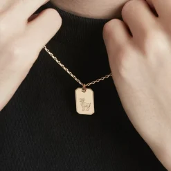 Collier Plaqué Or Quintien|Marc Orian