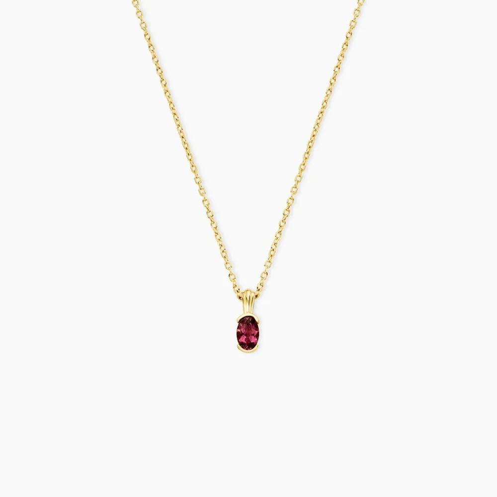 Collier Poem Argent Jaune Tourmaline|Marc Orian Best