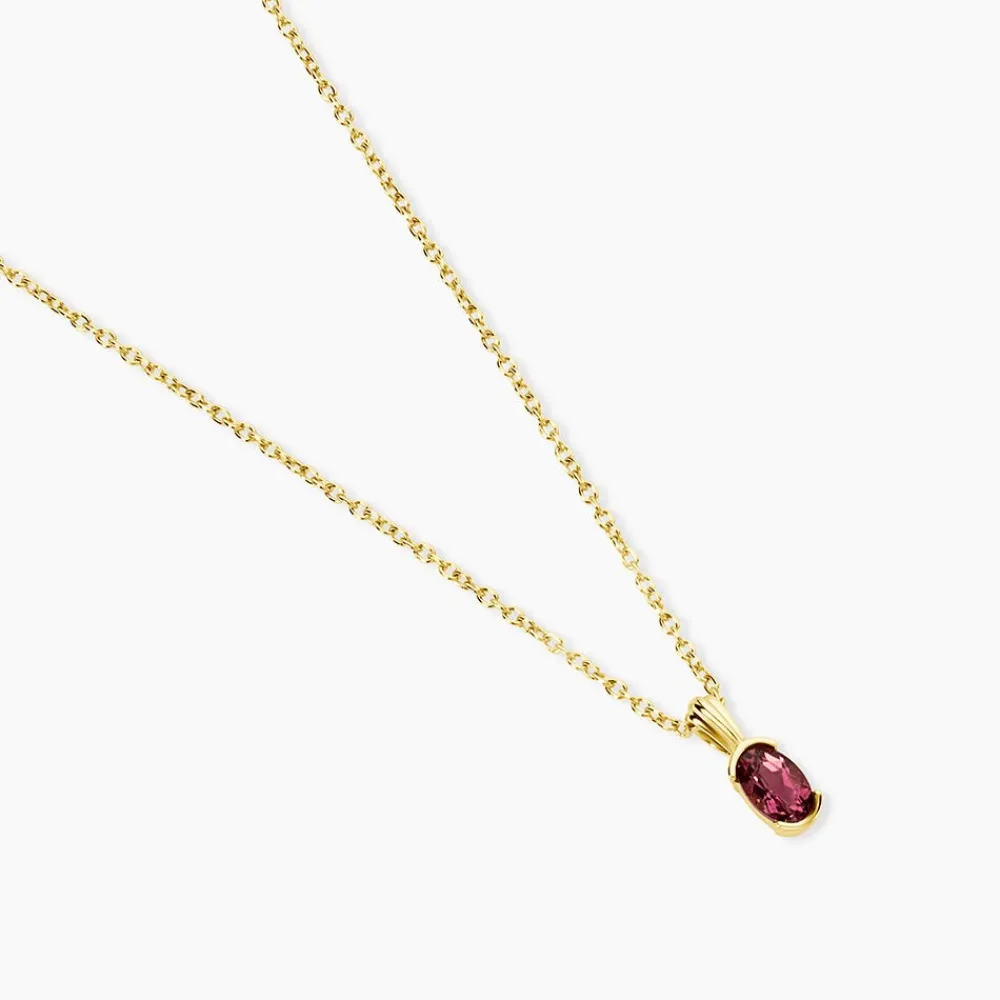 Collier Poem Argent Jaune Tourmaline|Marc Orian Best