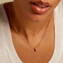 Collier Poem Argent Jaune Tourmaline|Marc Orian Best