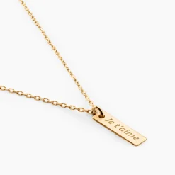Collier Promesse Plaqué Or Jaune|Marc Orian Outlet