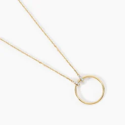 Collier Proserpine Or Jaune Diamant