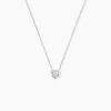 Collier Purete Or Blanc Diamant|Marc Orian New