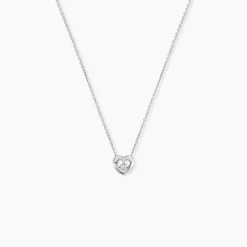 Collier Purete Or Blanc Diamant|Marc Orian New