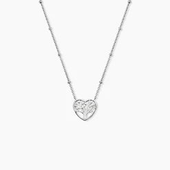 Collier Raimond Argent Blanc Oxyde De Zirconium