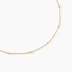 Collier Rain Or Jaune