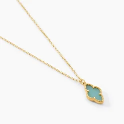 Collier Reflets Pop Or Jaune Nacre