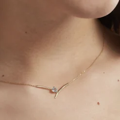 Collier Renaldine Or Jaune Topaze|Marc Orian Hot