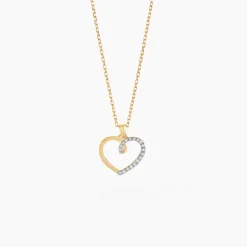 Collier Rhodia Or Jaune Diamant