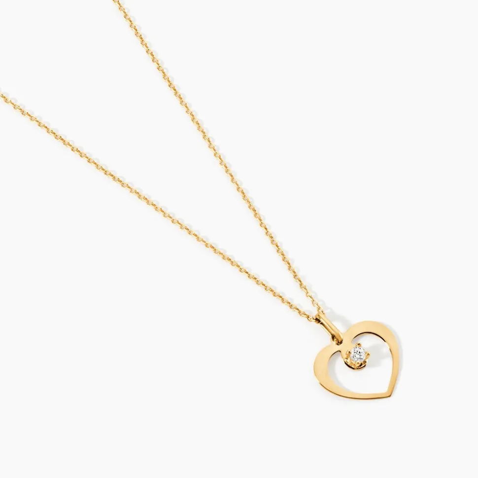 Collier Rohanna Or Jaune Oxyde De Zirconium