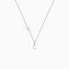Collier Rohanne Argent Blanc