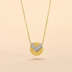 Collier Ruby Or Jaune Diamant|Marc Orian New