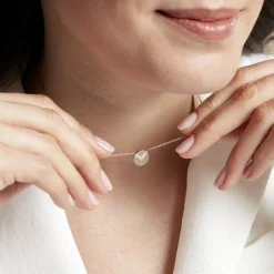 Collier Ruby Or Jaune Diamant|Marc Orian New