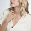 Collier Salvia Argent Blanc Opale|Marc Orian Best