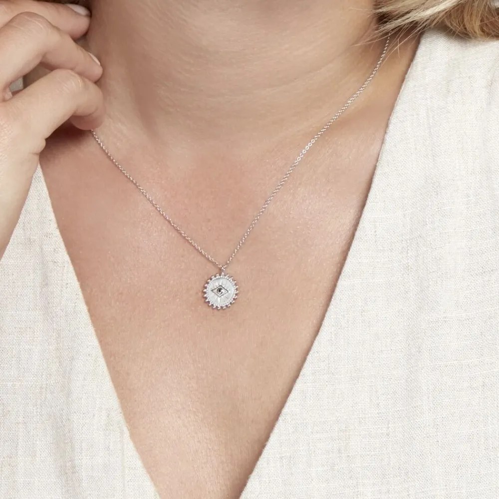 Collier Salvia Argent Blanc Opale|Marc Orian Best
